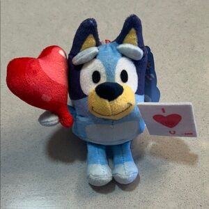 NWT Bluey Plush with Backpack Clip